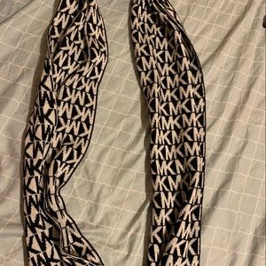 Black and White MK scarf